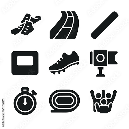 Track and Field Icons