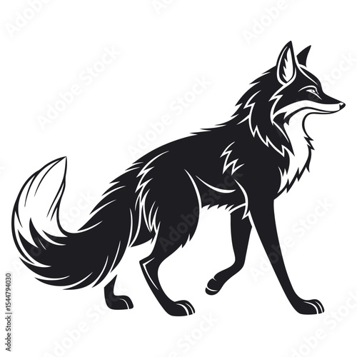 Photography Vector illustration of a fox