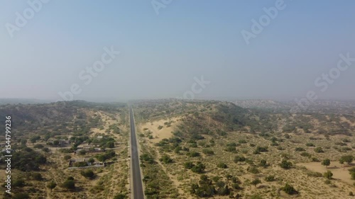 view from the top of thar desert