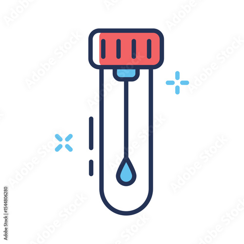 Have a look at this outline icon of medical swab