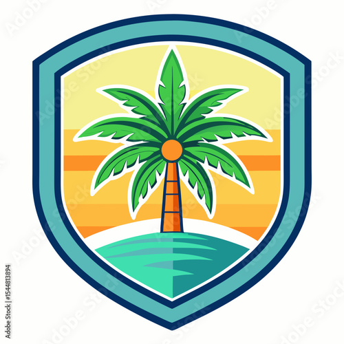 palm tree vector illustration
