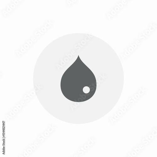 droplet liquid icon sign vector