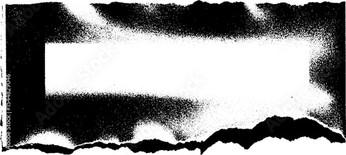 High contrast black and white abstract of peeled paint texture