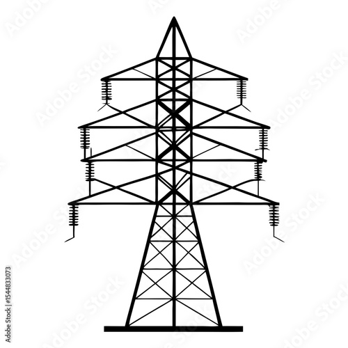 high voltage tower