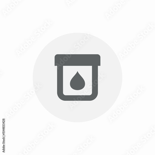 liquid container icon sign vector