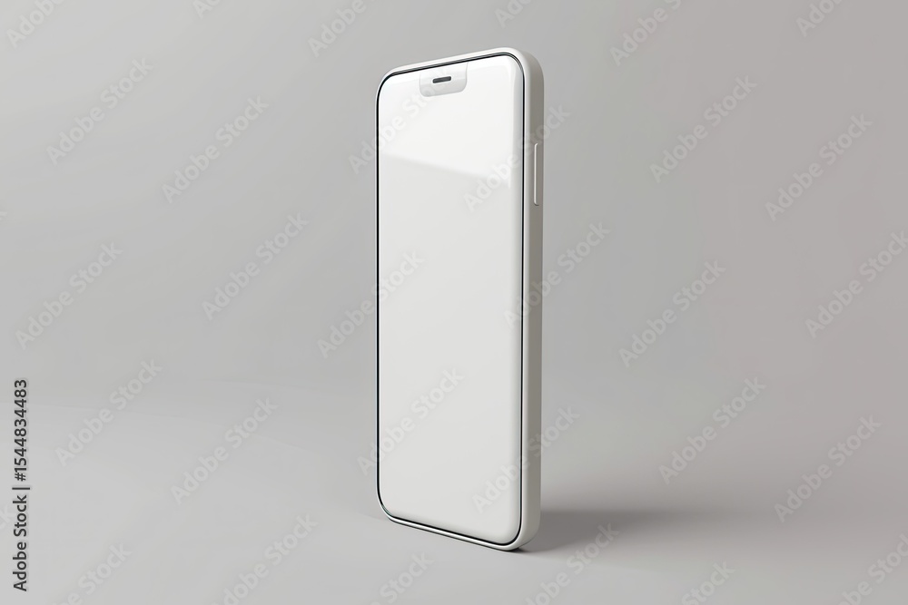 Detailed Color Image of Smartphone Clay Mockup Rendering Isolated Detailed Color Image of Smartphone Clay Mockup Rendering Isolated