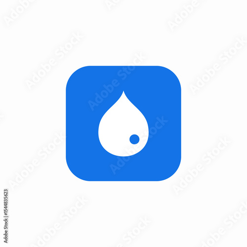 oil droplet icon sign vector