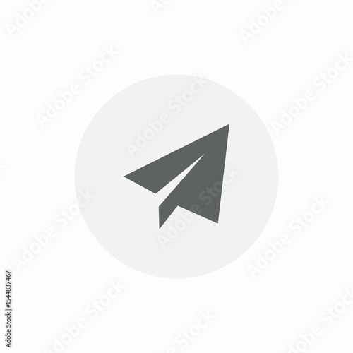 shuttle flying icon sign vector