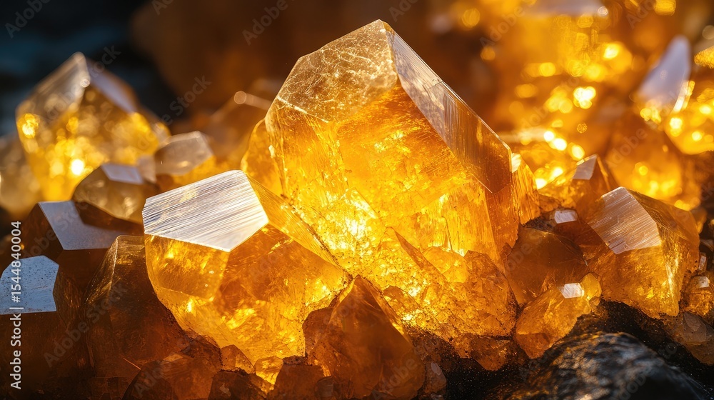 Close-up of golden-colored stones, showcasing unique shapes and textures against dark background. Close-up of golden-colored stones, showcasing unique shapes and textures against dark background.