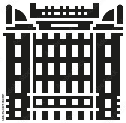 Foto Postsparkasse – Vienna, Austria (glyph icon)