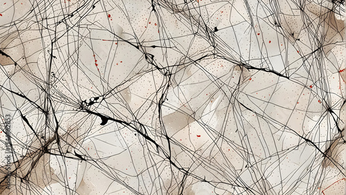 Damaged paper texture with detailed surface elements, high-quality texture for print templates. Professional quality visual asset