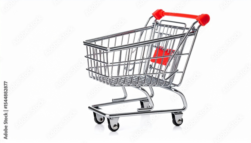 shopping cart isolated on white shopping cart isolated on white