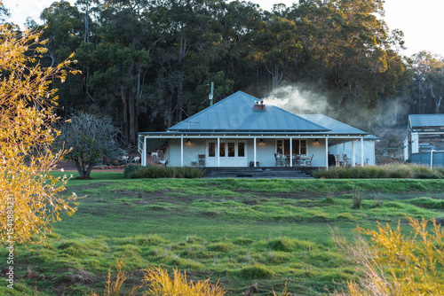 Country farm house in rural Australia