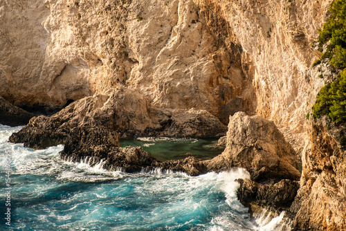Sea, waves and rocks