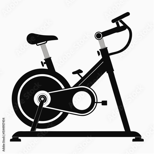 bicycle isolated on white