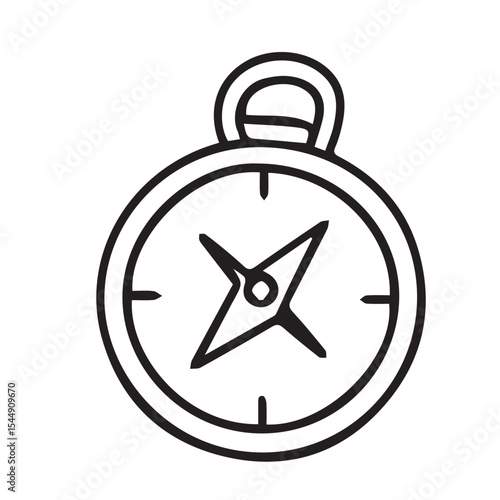 Vector of a minimalist compass design, illustrated in black and white with bold black outlines, showing basic directional points without detailed markings.
Free Download Vector of a minimalist compass design, illustrated in black and white with bold black outlines, showing basic directional points without detailed markings.
- GFXLoad