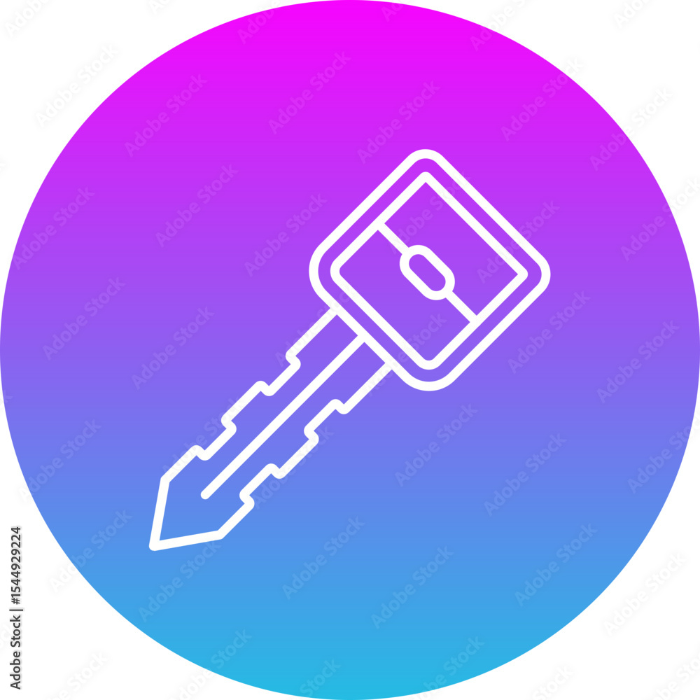 Car Key Icon Car Key Icon