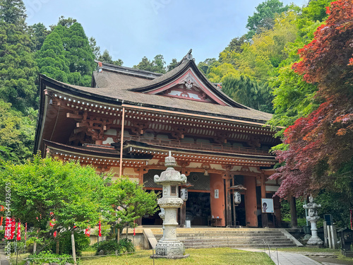 竹生島宝厳寺の本堂（弁才天堂）、2025年5月撮影