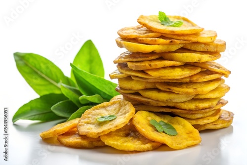 Crispy Fried Plantain Chips Delicious & Healthy Snack