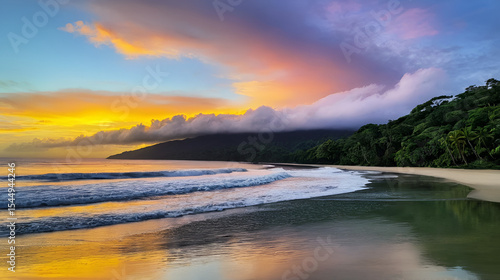 Sunset in Uvita Costa Rica