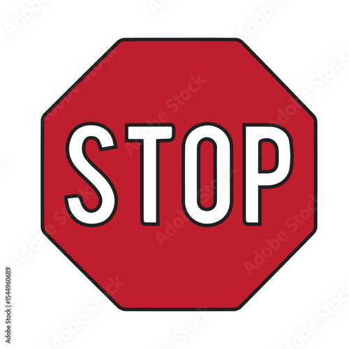 icon stop sign