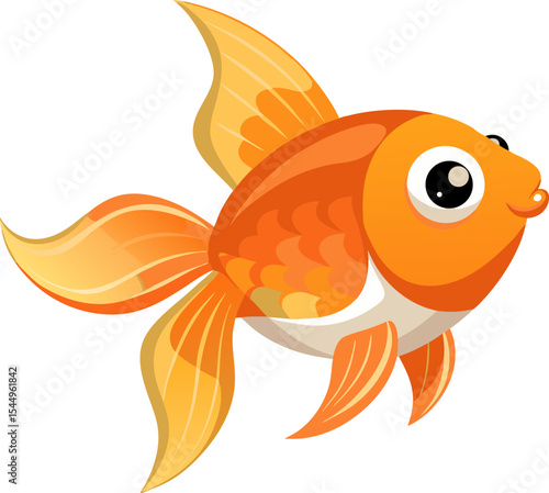 cartoon fish cartoon Goldfish