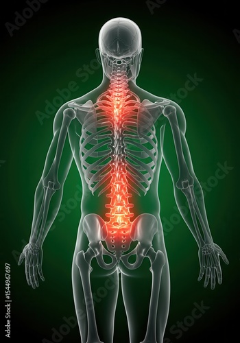 3d rendered illustration of a human body