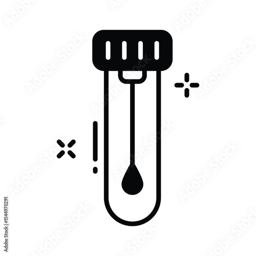 Have a look at this glyph icon of medical swab