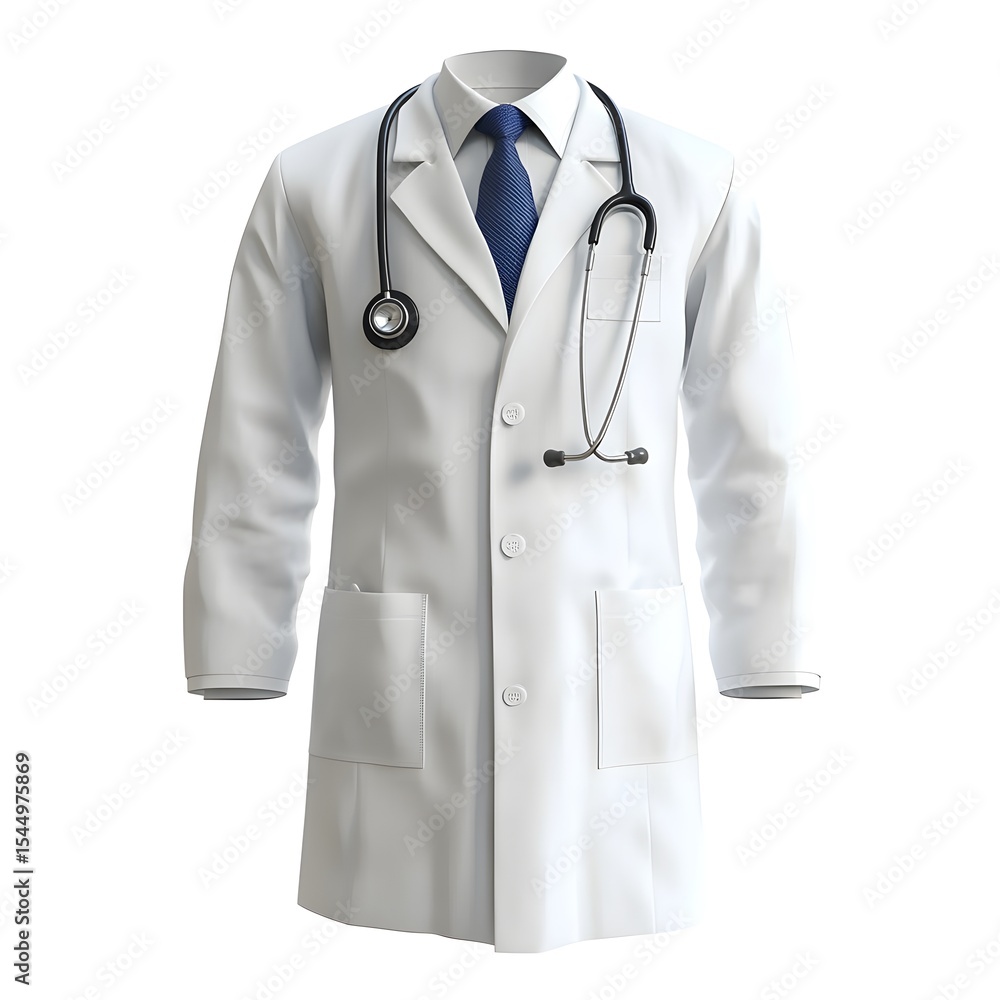 Medical Lab Coat: Professional Physician Apparel Medical Lab Coat: Professional Physician Apparel