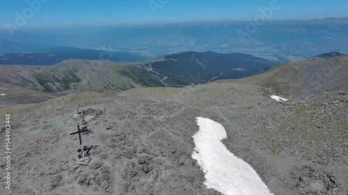 Panorama 360 au sommet du Puigmal d'Err vu de drone