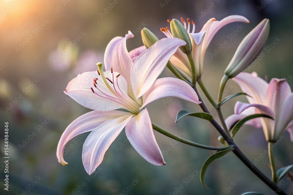 Fototapeta premium pink magnolia flowers