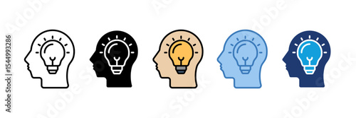 Innovation Icon Element For Design