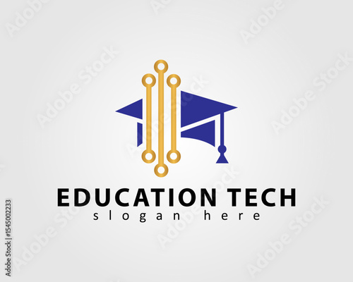 loco icon education based technology concept for corporate business