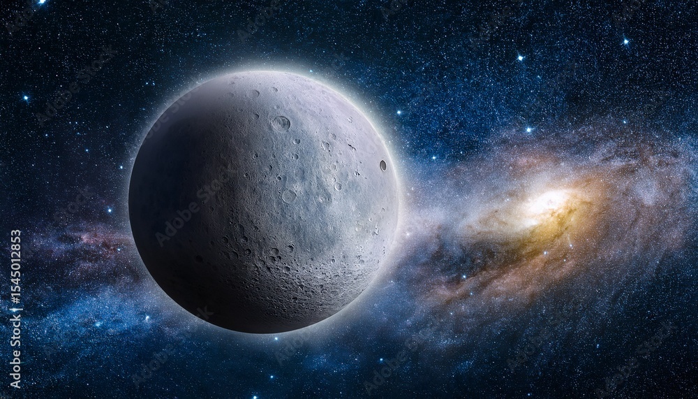 Obraz premium mercury in retrograde nebula