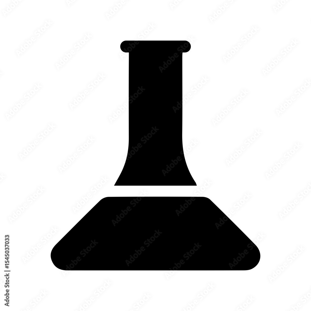 Flask glyph icon Flask glyph icon