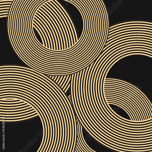 Luxury trendy magnificent design aesthetic abstract vector illustration yellow artwork