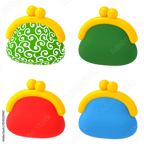 がま口財布カラーセット