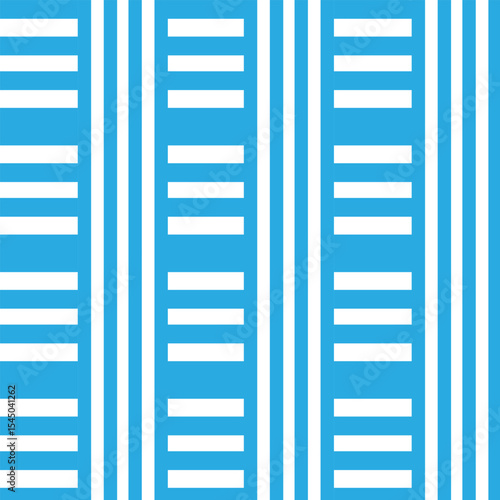 Blue Color Line Abstract Pattern Designee.