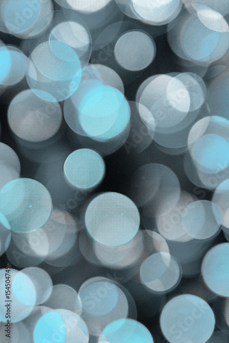  A bokeh screen display abstract background in light blue