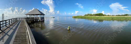 Fishing dock Apalachicola Bay, Florida