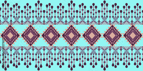 Geometric ethnic, design for decorative, clothing, carpet, background, fabric, handcraft, tribal, square, seamless, retro, draperies, geometric traditional ethnic, cushions, pillow, Print, pillowcase