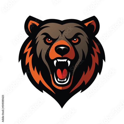 bear head mascot