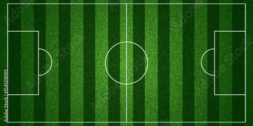 Green grass seamless texture on striped sport field. Astro turf pattern. Carpet or lawn top view. Vector background. soccer, football or golf game. Fake plastic or fresh ground for game play