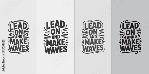 Typography Motivation Quote Bundle – Vector Designs for Merch and Poster Art