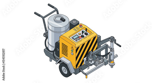 Industrial Hot Airless Sprayer Machine for Efficient Coating Application