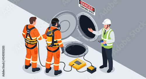 Confined Space Entry Safety Procedures and Equipment for Industrial Workers