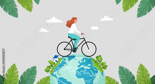 Eco-Friendly Cycling Sustainable Transportation and a Healthy Planet