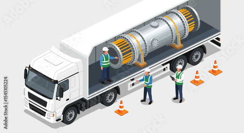 Heavy Equipment Transport Secure Delivery of Industrial Machinery