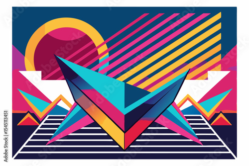  Ideal for creative projects needing a fun, energetic 80s/90s aesthetic.