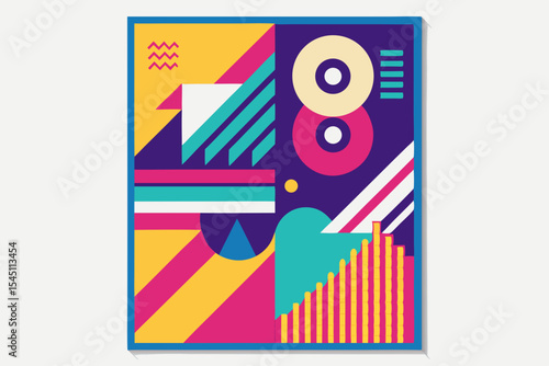  Ideal for creative projects needing a fun, energetic 80s/90s aesthetic.